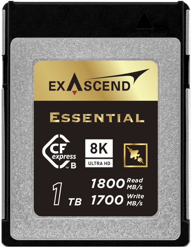 Karta pamięci Exascend CFexpress 1TB Type B Essential (1800MB/s)