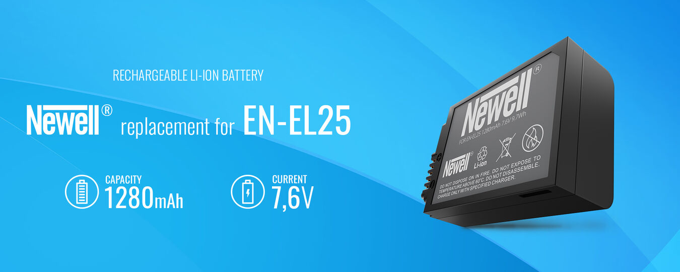 Akumulator Newell zamiennik Nikon EN-EL25