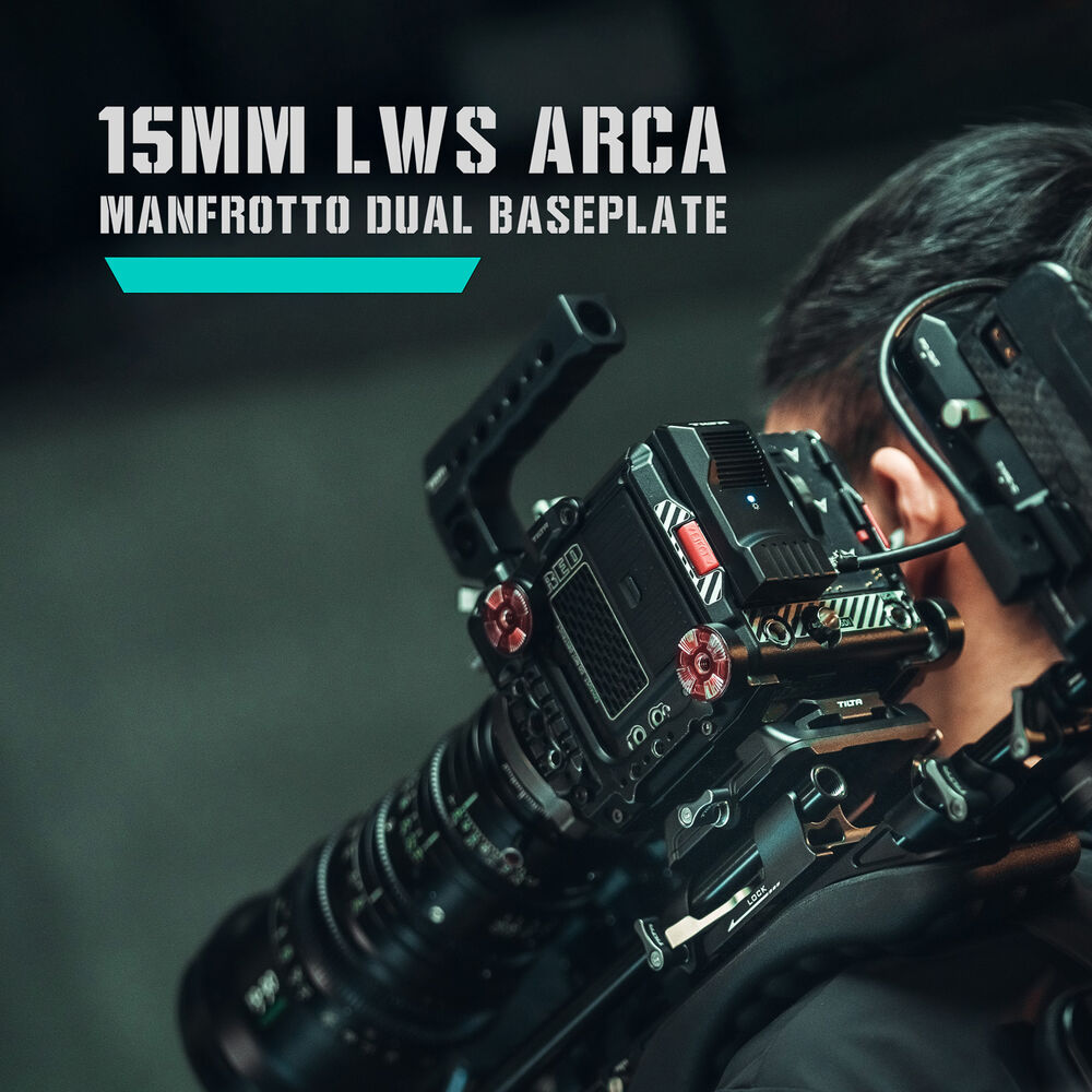 Tilta TA-DBPK-B 15mm LWS Arca Manfrotto Dual Baseplate Kit
