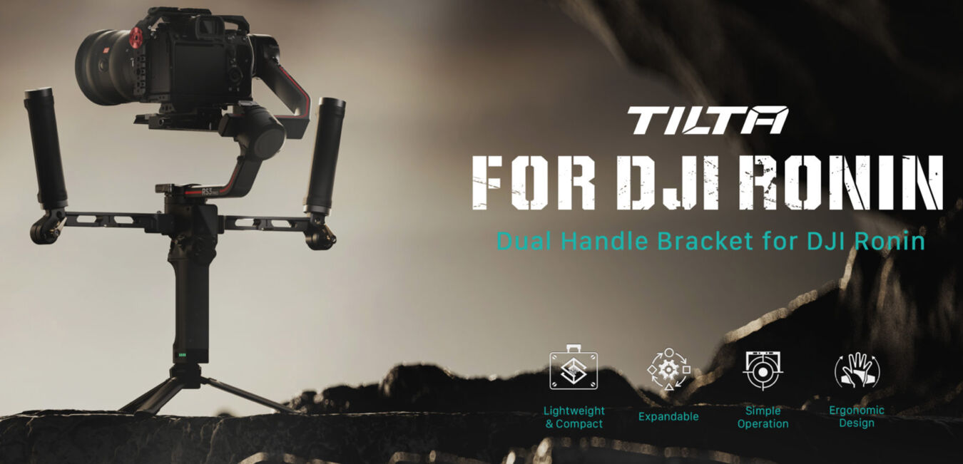 Tilta TGA-DHB2 Dual Handle Bracket for DJI RS2, RSC2, RS 3/3 Pro and RS 4/4 Pro