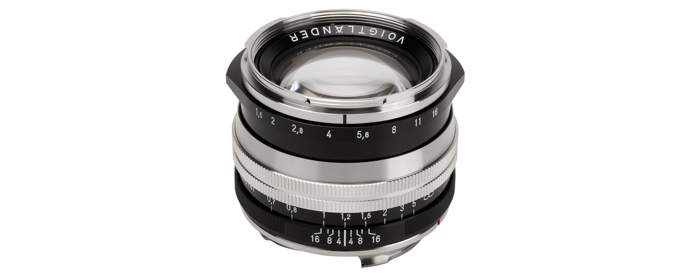 Obiektyw Voigtlander Nokton II 50mm f/1,5 do Leica M - SC, niklowy