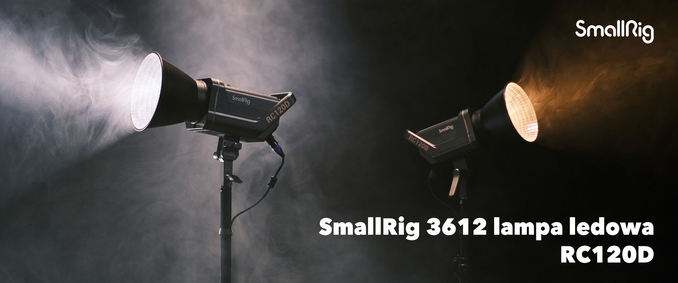SmallRig lampa LED RC120D (3612) - wypożyczalnia