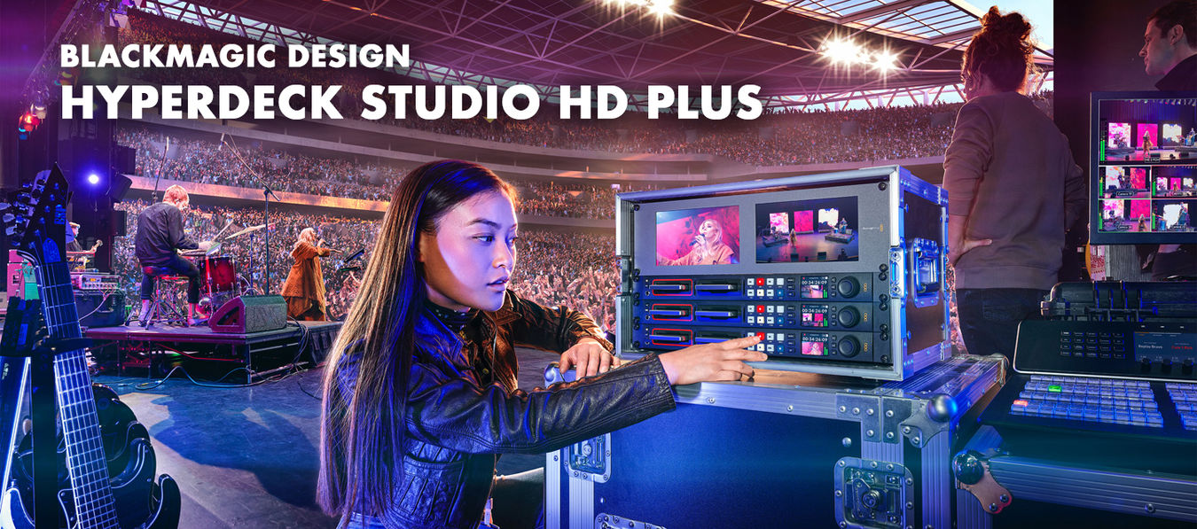 Blackmagic Design HyperDeck Studio HD Plus
