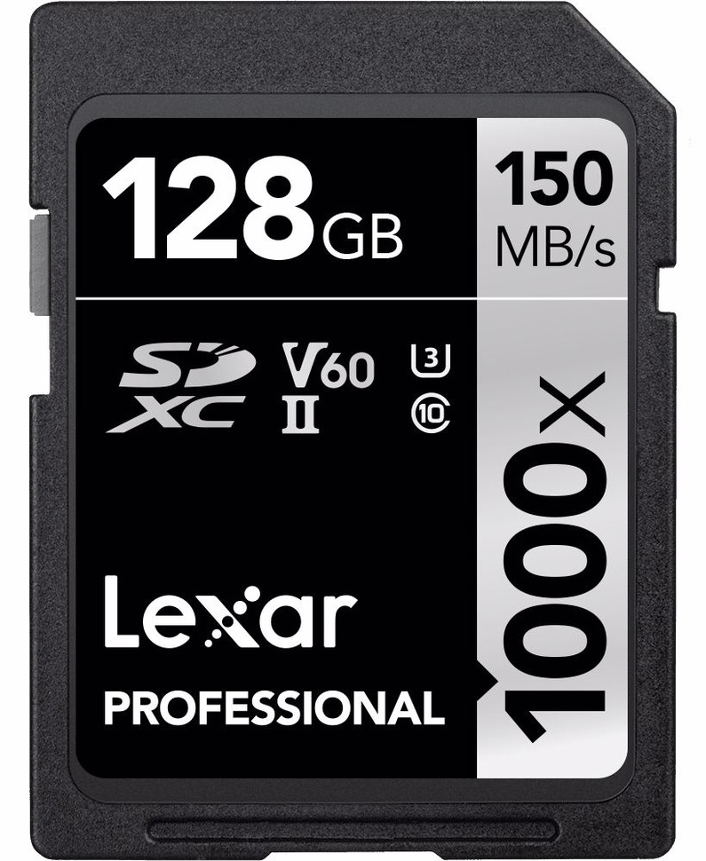 Karta pamięci Lexar SDXC 128GB 1000x (150MB/s) Professional