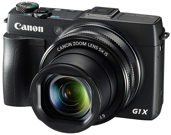 Aparat Canon PowerShot G1 X Mark II + wizjer elektroniczny EVF-DC1 + skórzany pokrowiec DCC-1820