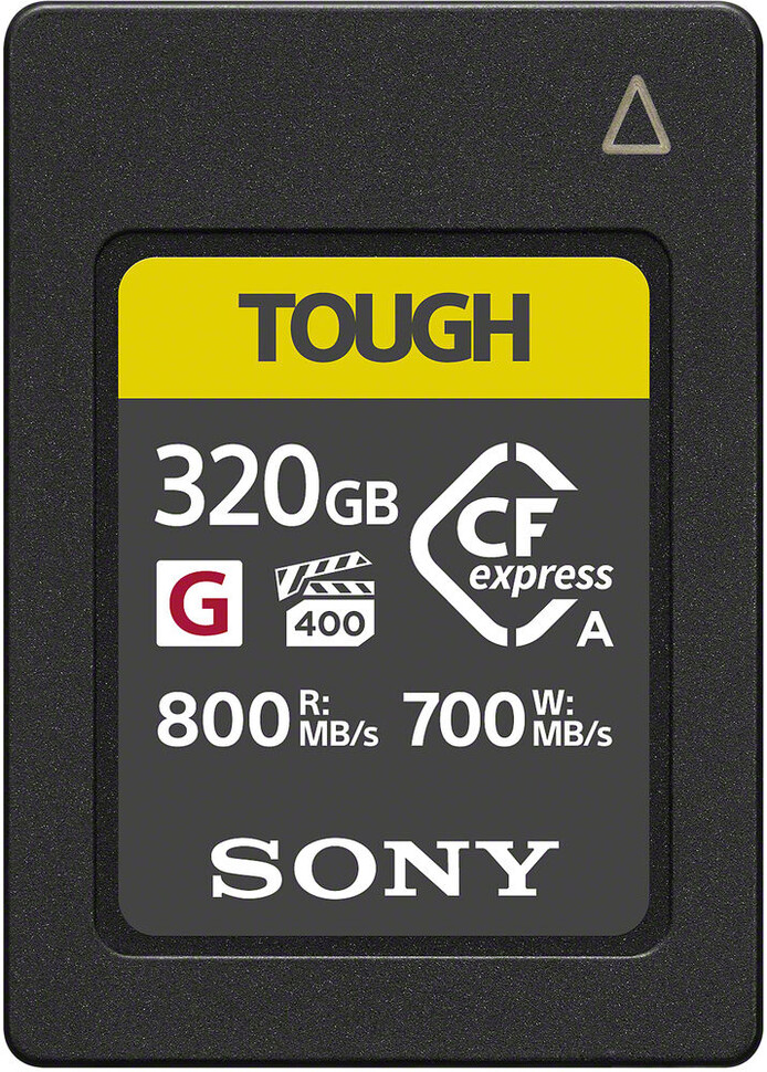 Karta pamięci Sony CFexpress 320GB Type A (800MB/s) TOUGH CEAG320T.SYM