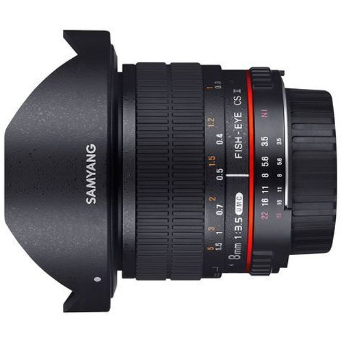 Obiektyw Samyang 8mm f/3,5 UMC CS II Rybie-Oko (Pentax K)