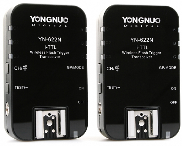 Yongnuo zestaw wyzwalaczy radiowych YN-622N (2 szt.)