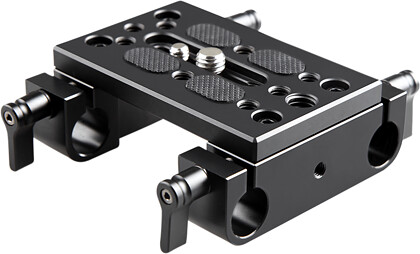 SmallRig 1775 Baseplate with Dual 15mm Rod Clamp