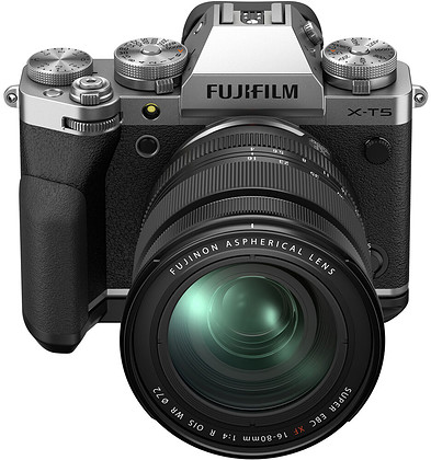 Bezlusterkowiec Fujifilm X-T5 srebrny + Fujinon XF 16-80mm f4 OiS R WR - cena zawiera rabat 430 zł!
