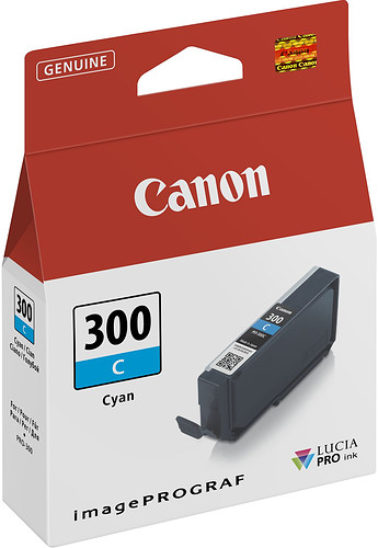Tusz Canon PFI-300C Cyan