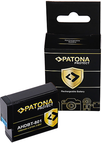Akumulator Patona zamiennik GoPro AHDBT-801(HERO 8/7/6/5) PROTECT - Oferta EXPO2024