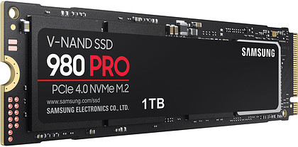 Dysk SSD Samsung 980 PRO 1TB PCle 4.0 NVMe M.2 (MZ-V8P1T0BW)