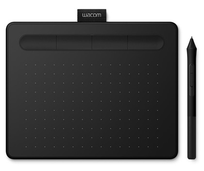 Tablet graficzny Wacom Intuos S czarny CTL-4100KN (+ 1 program*) - Oferta EXPO2024