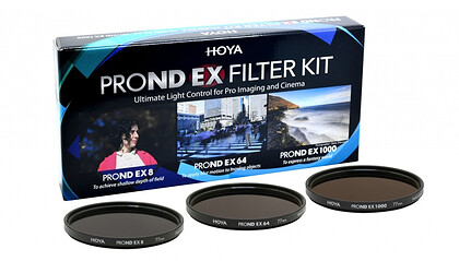Filtr szary Hoya zestaw PROND EX ND1000/ND64/ND8 - Oferta EXPO2024