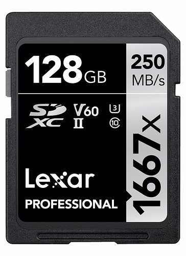 Karta pamięci Lexar SDXC 128GB 1667x (250MB/s) Professional - Oferta EXPO2024