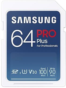 Karta Pamięci Samsung SDXC 64GB PRO+ (100/90MB/s) (MB-SD64K/EU)