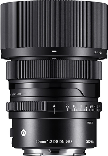 Obiektyw Sigma 50mm f/2 DG DN I Contemporary (Sony E) - 3 letnia gwarancja - WYPRZEDAŻ