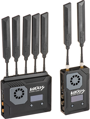 Vaxis Storm 2000 Wireless Kit (V- Mount) - transmisja bezprzewodowa (600 metrów)  - Oferta EXPO2024