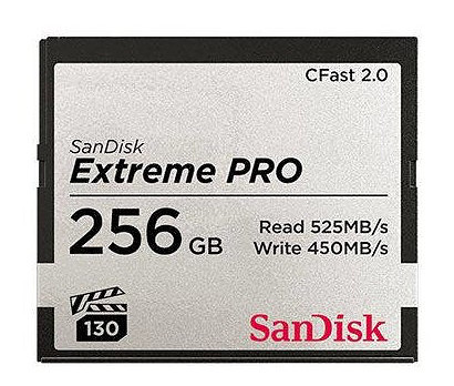 Karta pamięci SanDisk CFast 2.0 Extreme PRO 256 GB