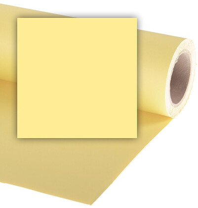 Colorama tło fotograficzne kartonowe 2,72m x 11m żółte (LEMON CO145)