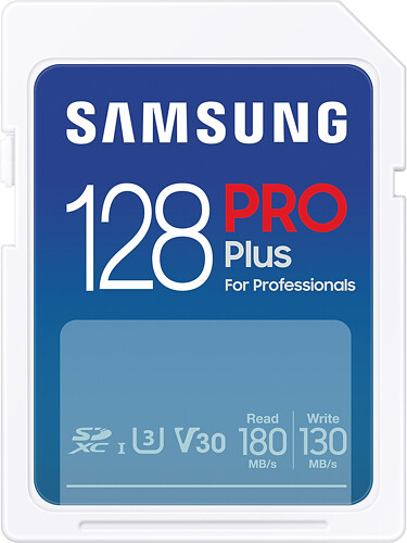 Karta Pamięci Samsung SDXC 128GB PRO Plus 2023 (180/130MB/s) (MB-SD128S/EU)  - Oferta EXPO2024