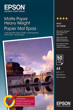 Epson papier matowy HeavyWeight Matte 167g A4/50