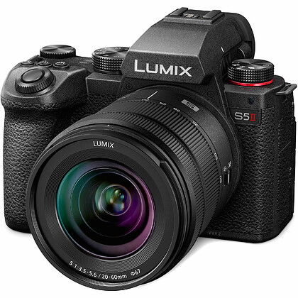 Bezlusterkowiec Panasonic Lumix S5II + 20-60mm f/3.5-5.6 + Dobierz obiektyw Lumix z rabatem do 4400 PLN