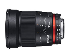 Obiektyw Samyang 35mm f/1,4 AS UMS (Nikon AE)