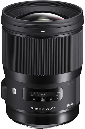 Obiektyw Sigma 28mm f/1,4 DG HSM Art (Canon EF) - 3 letnia gwarancja