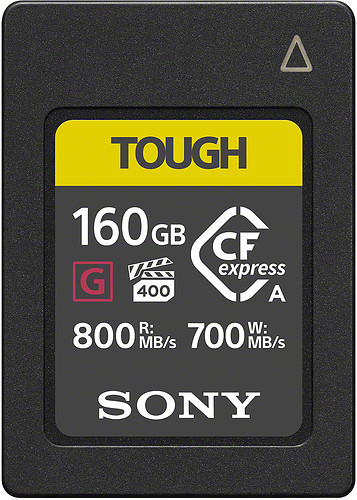 Karta pamięci Sony CFexpress 160GB Type A (800MB/s) CEAG160T.SYM