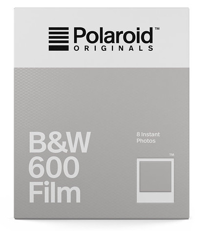 Wkład Polaroid B&W 600 Film (White Frame)