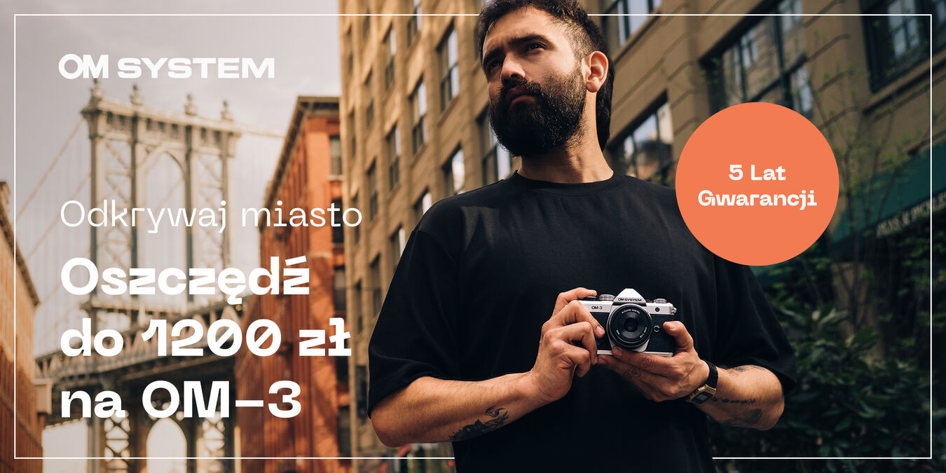 OM System City Cashback: oszczędź do 1200 zł