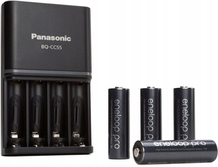 Ładowarka Panasonic Eneloop SMARTPlus+ 4x AA ENELOOP 2500 mAh/K-KJ55HCD40E