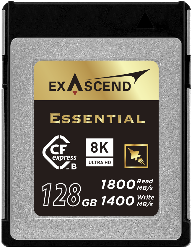 Karta pamięci Exascend CFexpress 128GB Type B Essential (1800MB/s)