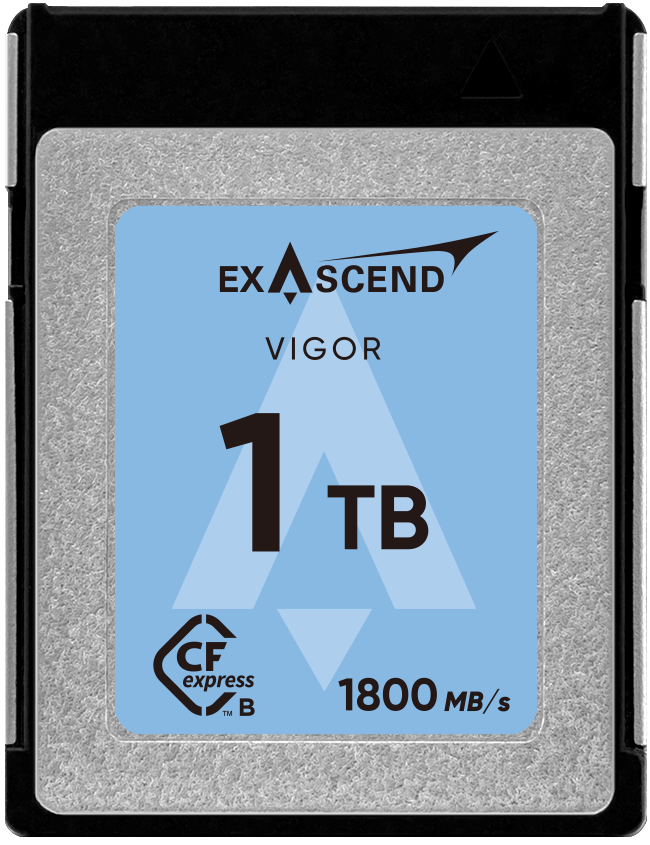 Karta pamięci Exascend CFexpress 1TB Type B Vigor (1800MB/s)