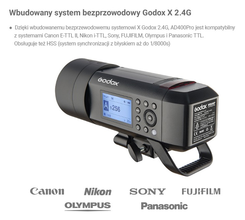 Lampa Godox Ad400 Pro TTL