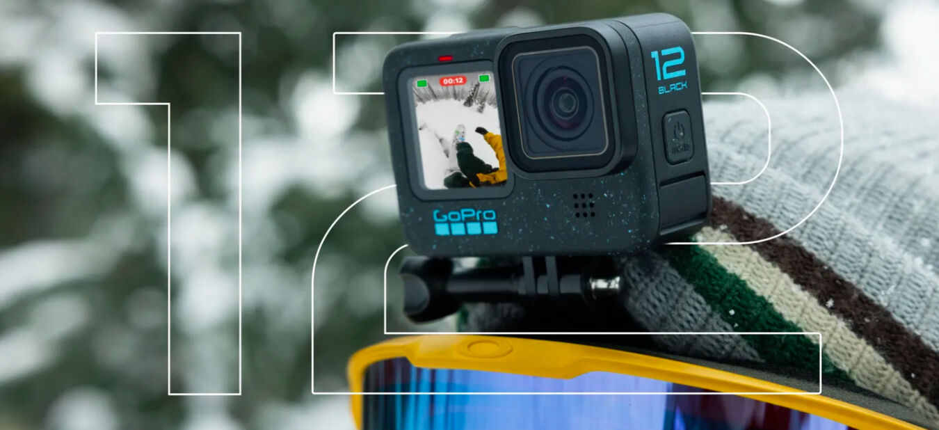 Kamera sportowa GoPro HERO 12 Black - CENA PROMOCYJNA NA MAJÓWKĘ! - Dobierz akcesoria w promocyjnej cenie!