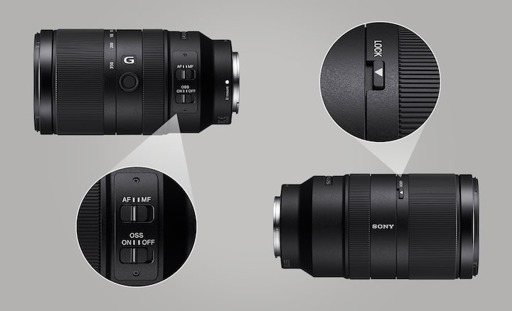 Obiektyw Sony E 70-350mm f/4.5-6.3 OSS G Lens sn:228086 - Używany