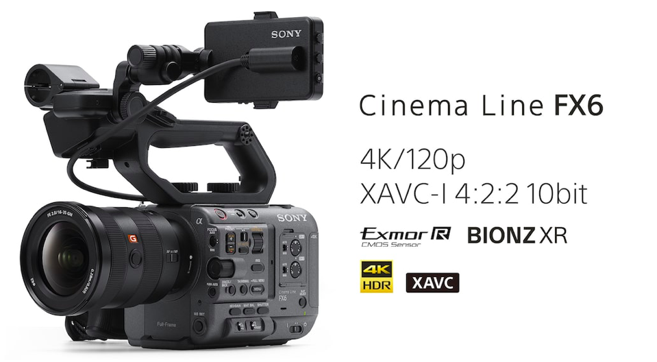 Kamera Sony FX6 ILMEFX6 body + Obiektyw Sony 28-135 mm f/4 FE PZ G OSS - PROMOCJA!