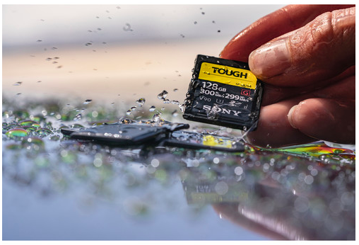 Karta pamięci Sony SDXC 128GB TOUGH 300/299 MB/s SF-G (SF-G128T) (SFG1TG)