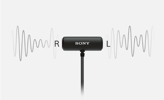 Sony mikrofon ECM-LV1 (stereofoniczny krawatowy)