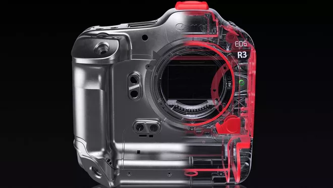 Bezlusterkowiec Canon EOS R3 (body) (#2) + Obiektyw RF 50mm f/1.8 + Adapter EF-EOS R (wypożyczalnia)