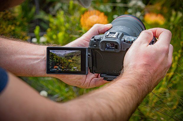 Bezlusterkowiec Canon EOS RP + adapter EF-EOS R (wypożyczalnia)