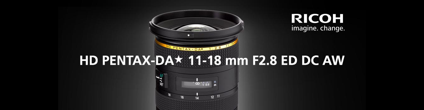 Obiektyw Pentax HD PENTAX-DA☆ 11-18mm f/2.8 ED DC AW