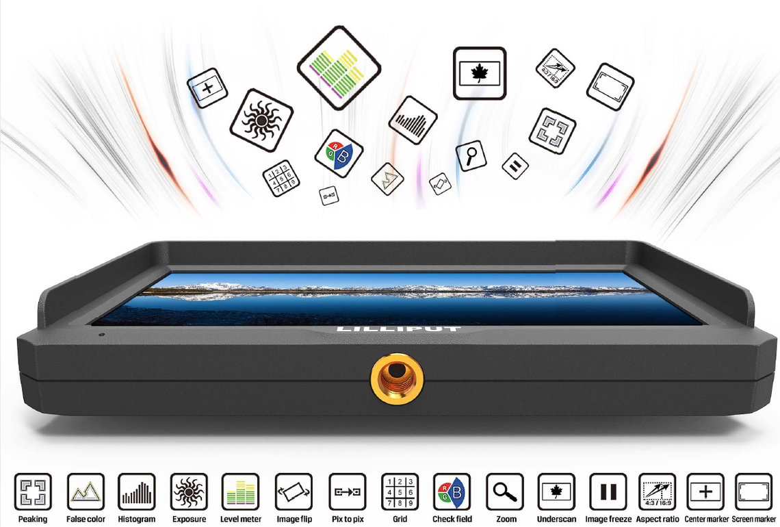 Monitor podglądowy Lilliput A5 | 400nit