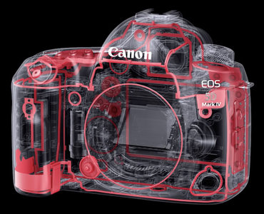 Lustrzanka Canon EOS 5D Mark IV (body) + Gratis akumulator Canon LP-E6NH