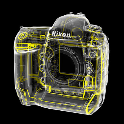 Lustrzanka Nikon D5 (podwójne gniazdo kart XQD)