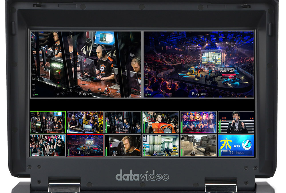 DataVideo HS-1300 HD 4 x SDI + 2 x HDMI Streaming - mikser wideo