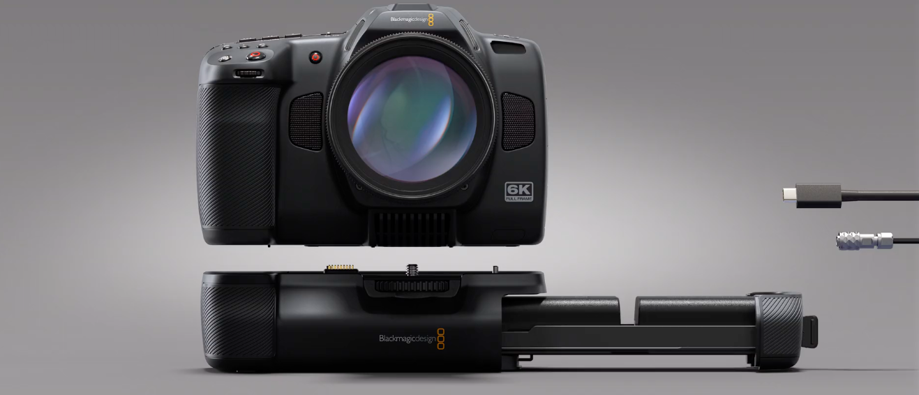 Kamera Blackmagic Desing Cinema Camera 6K + Blackmagic Design Cinema Camera Pro EVF